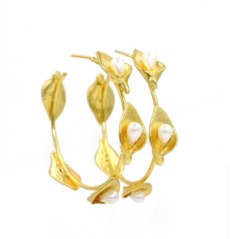 cala lily hoops