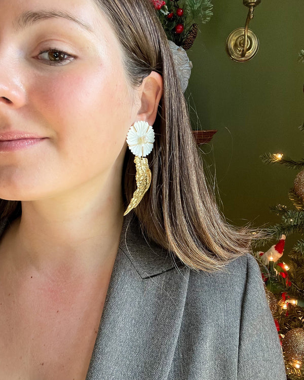 pearly angel wing drops